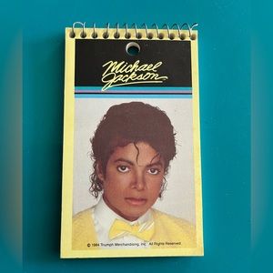 Michael Jackson Memo Pad
